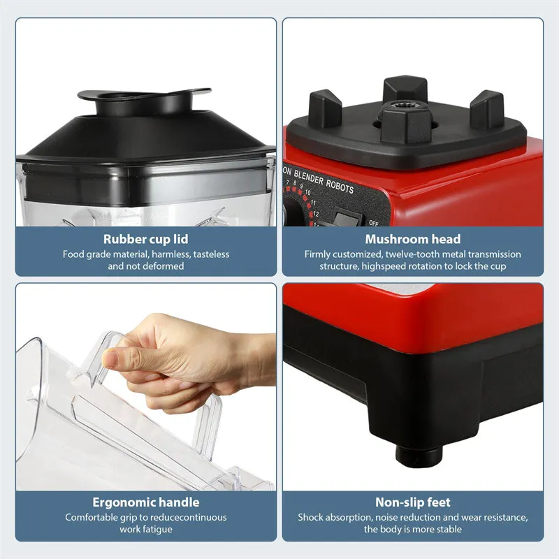 SmUnvétérans wn Maker Table Blender, Conteneur pour bébés, Robot culinaire, Centre commercial pour g