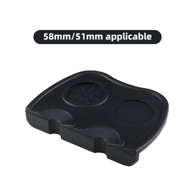 Hiinvasif-Porte-filtre en poudre de café sans fond, distributeur de Tmaper en acier inoxydable 304,