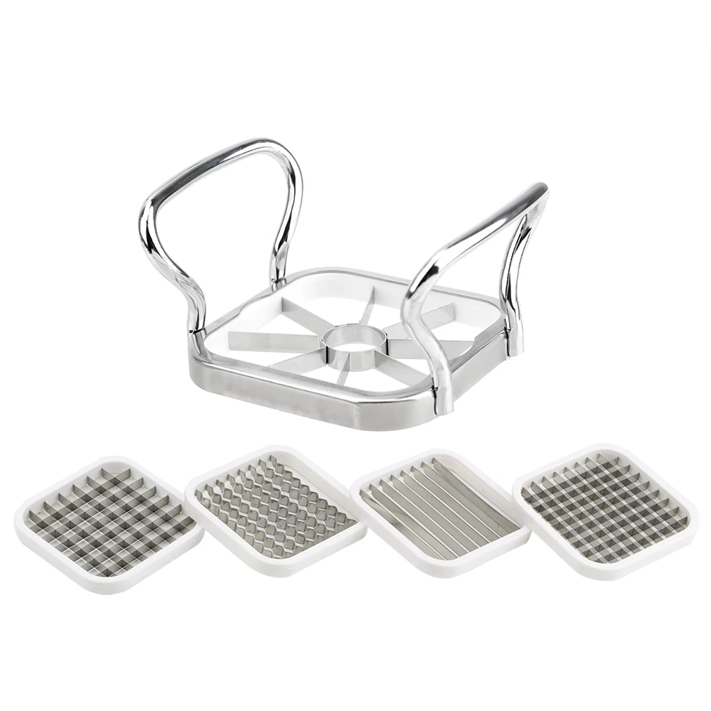 Coupe-bande de pommes de terre, Gadgets de cuisine pratiques en acier inoxydable, outils pour légume