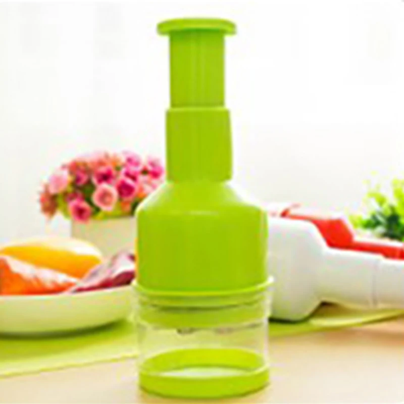 Hachoir à légumes à pression manuelle en acier inoxydable, couteau à Pat, multifonctionnel pour la m