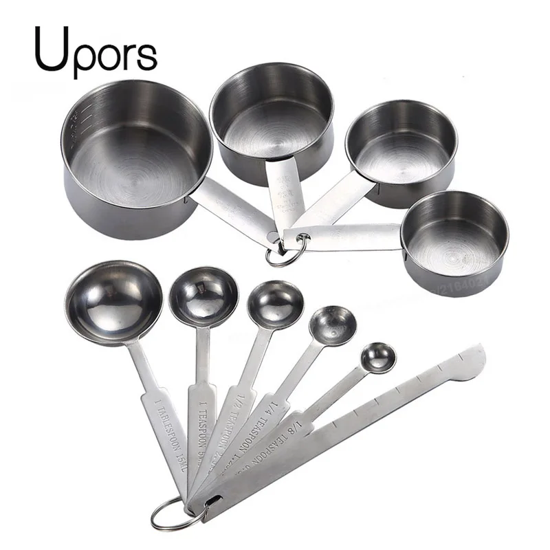 UPORS tasses à mesurer ensemble de cuillères à mesurer de cuisine empilables de qualité supérieure e