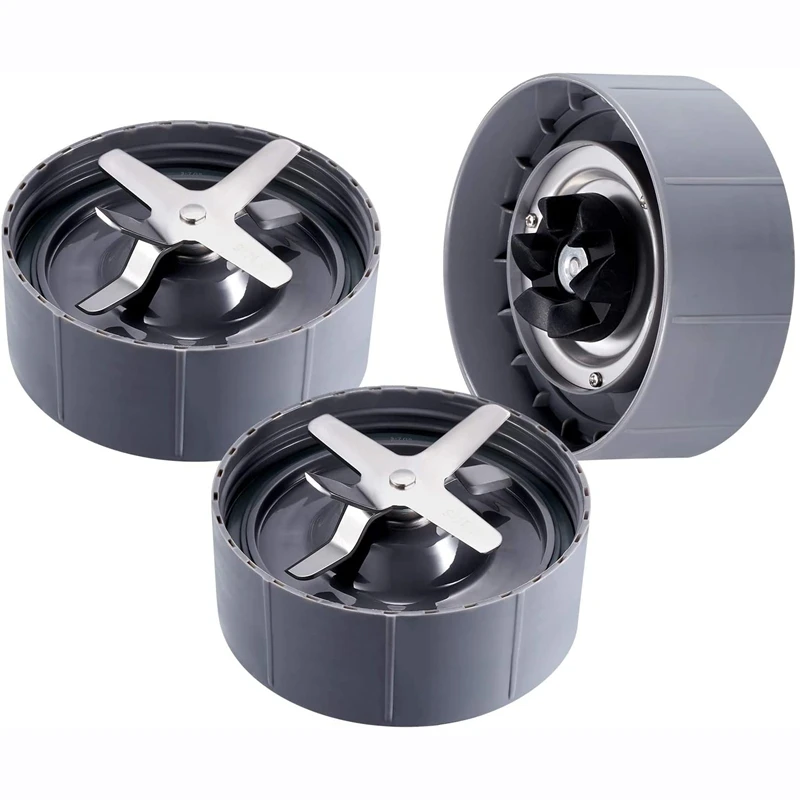 Lame d'extraction de remplacement, 3 pièces, pour modèles Nutribullet 600W/ 900W