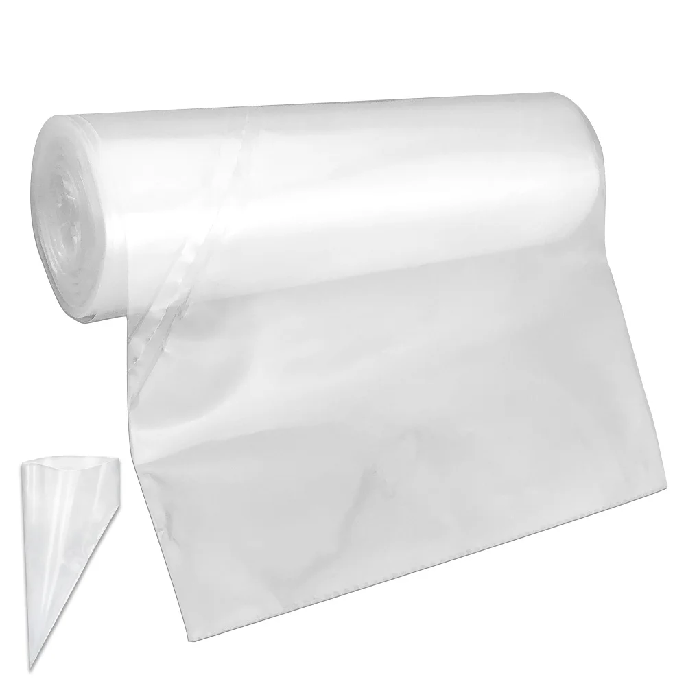 Rouleau de sacs à pâtisserie jetables, 50 pièces/rouleau, passepoil de glaçage, gâteaux, Cupcake, sa