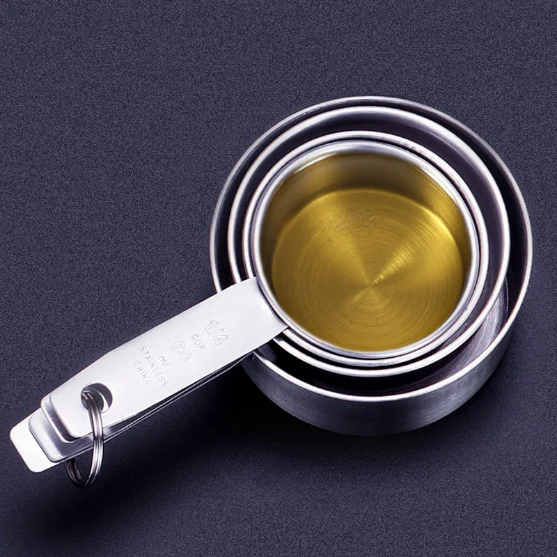 UPORS tasses à mesurer ensemble de cuillères à mesurer de cuisine empilables de qualité supérieure e