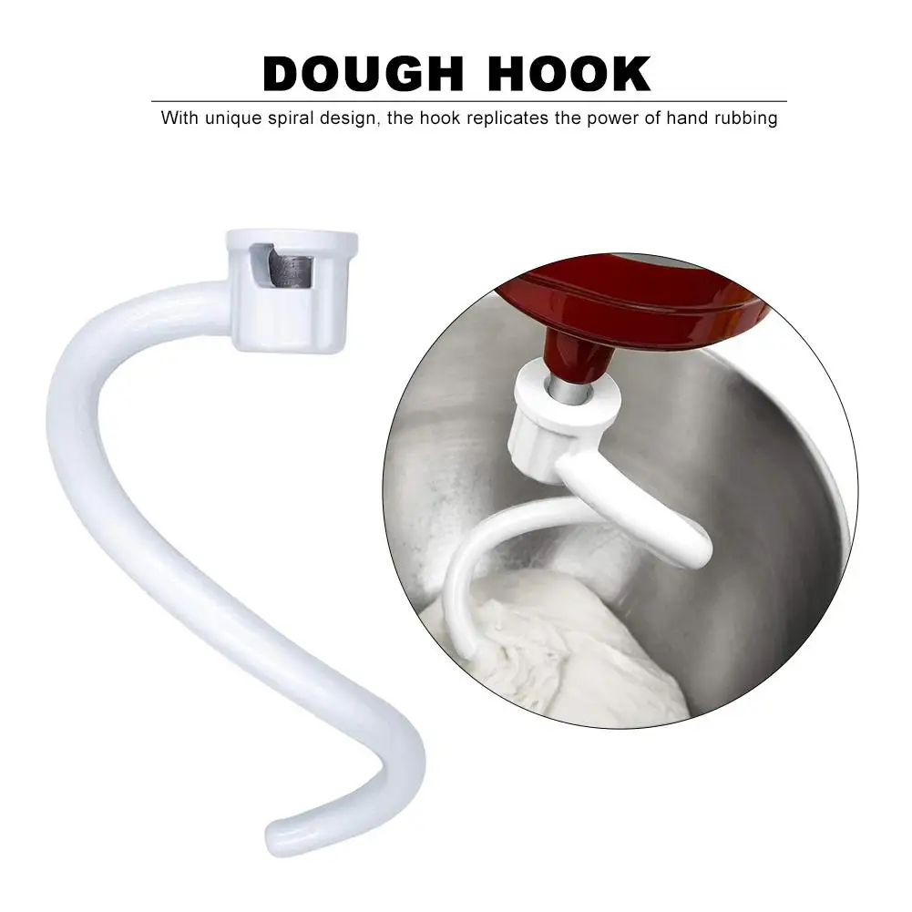 Utilisé pour le crochet pétrisseur KitchenAid KV25G0X. Mélangeur vertical 5,5-6QT avec crochet d'agi