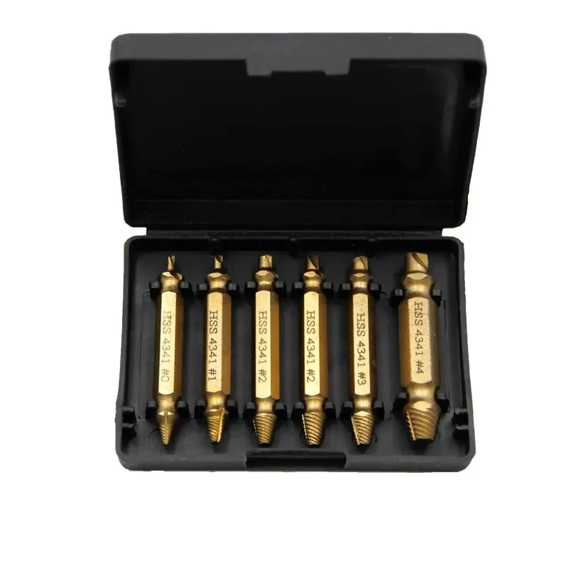 Extracteur de vis endommagé, vis à double tête, retrait des dents coulissantes, idéal pour dénudé, c