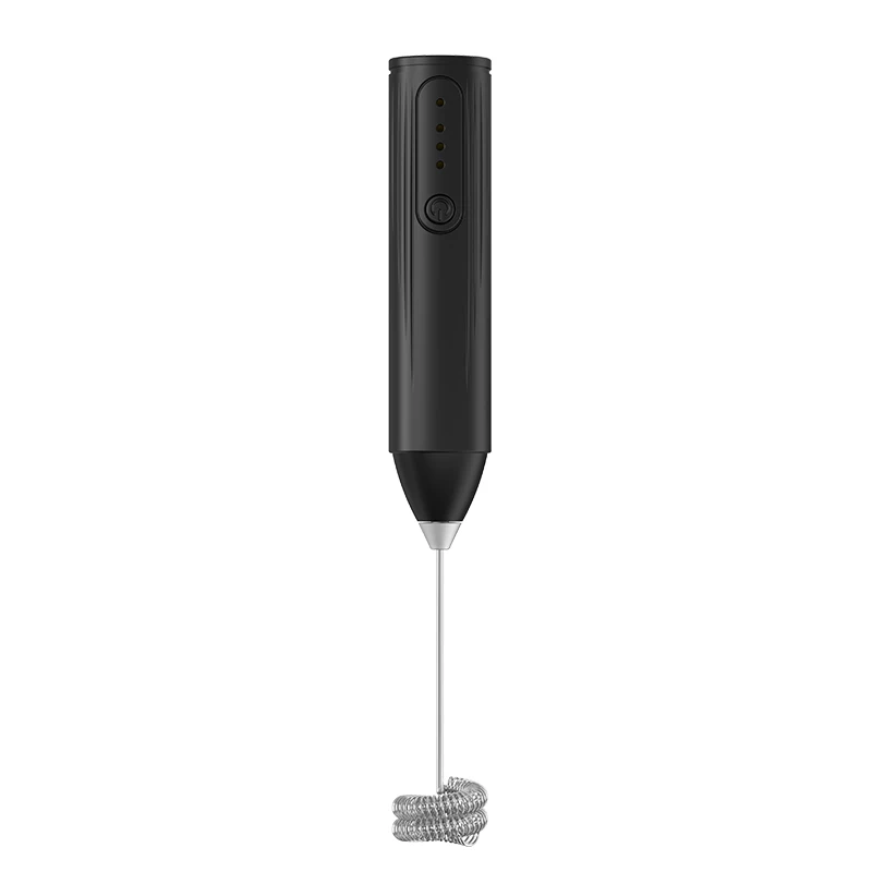 Fouet automatique en acier inoxydable, mini mixeur portable avec 3 vitesses réglables, mousseur à la