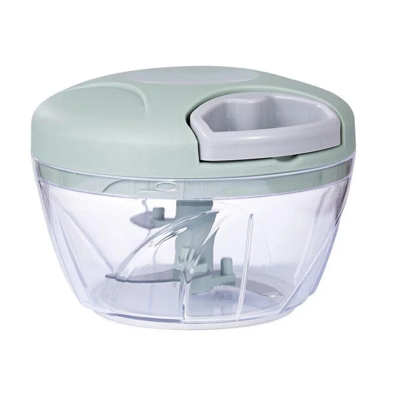 Hachoir manuel à corde de 500/900ML, robot culinaire, broyeur silencieux, machine à salade, coupe-ai