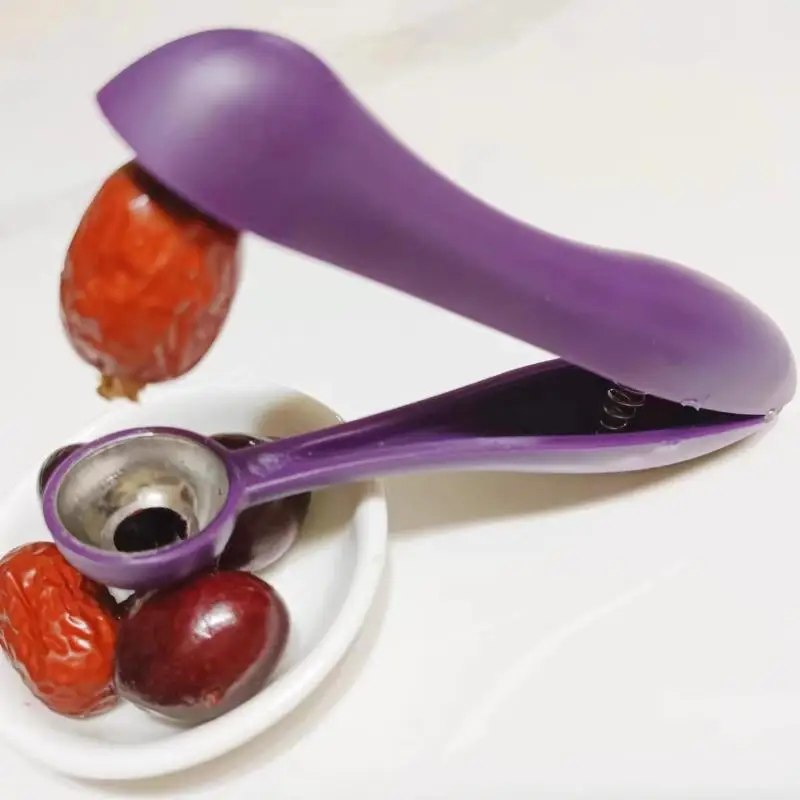 Décortiqueur de cerises multifonctionnel, outil rapide pour enlever les noyaux de cerises, gadget de