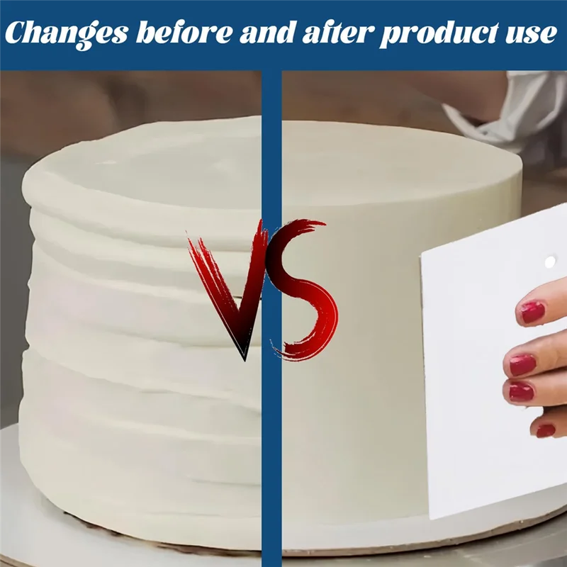 Ensemble de grattoirs à gâteaux, crème au beurre professionnelle plus lisse pour la décoration des g