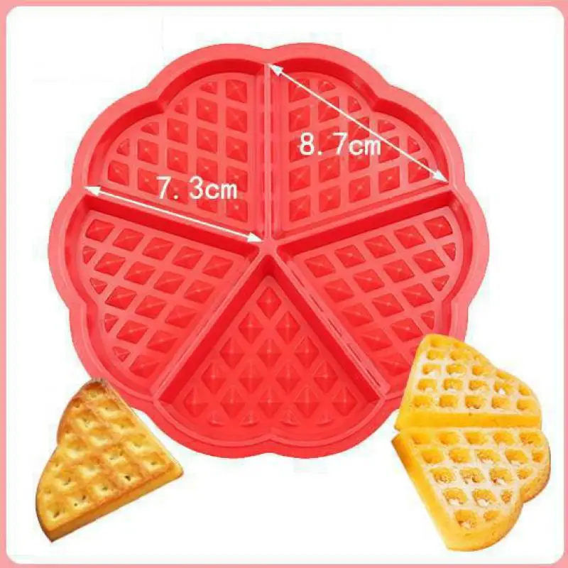 Gaufrier antiadhésif en Silicone pour gâteau, bricolage, moule à chocolat 100% de qualité alimentair