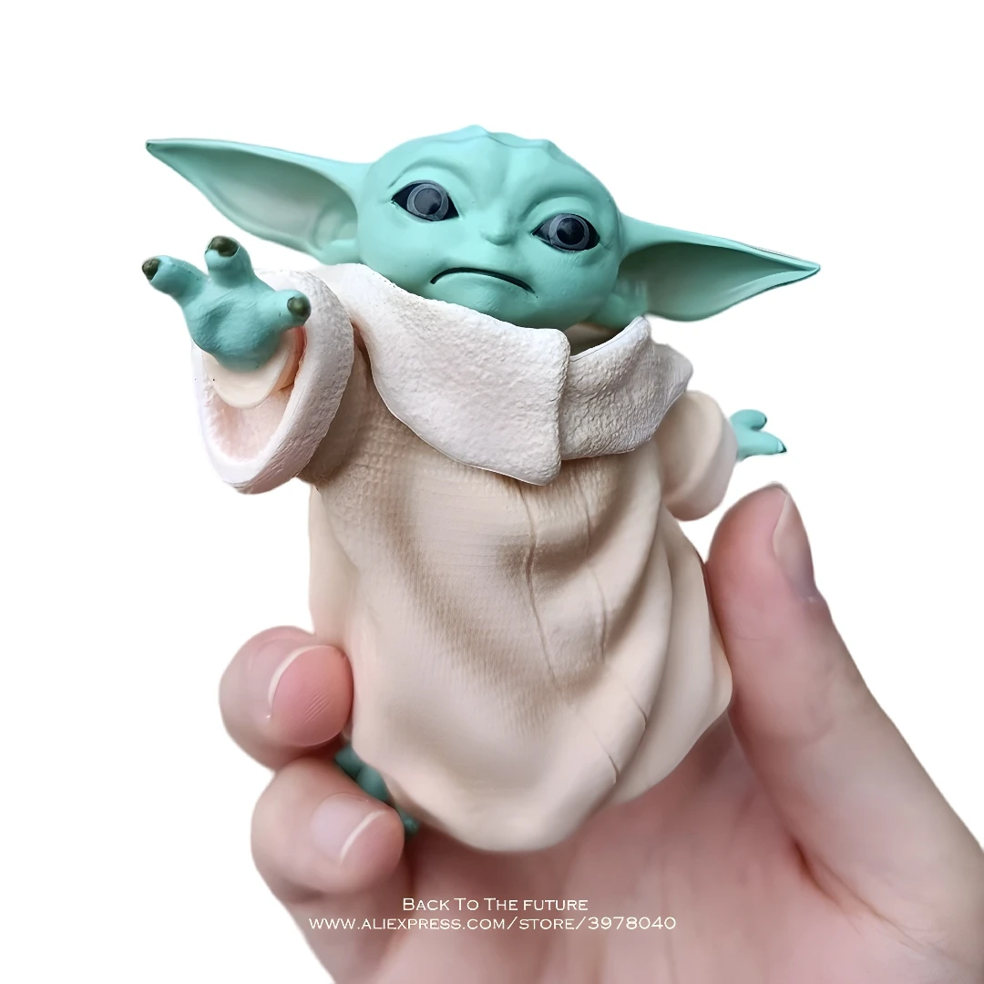 Figurines de collection Hasbro Star Wars : Maître Baby Yoda, Darth, Mandalorian – Mini-modèles de jo