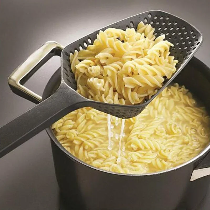 Pelles de cuisine créatives, passoire alimentaire, Gadgets de vidange, grande passoire, filtre à sou