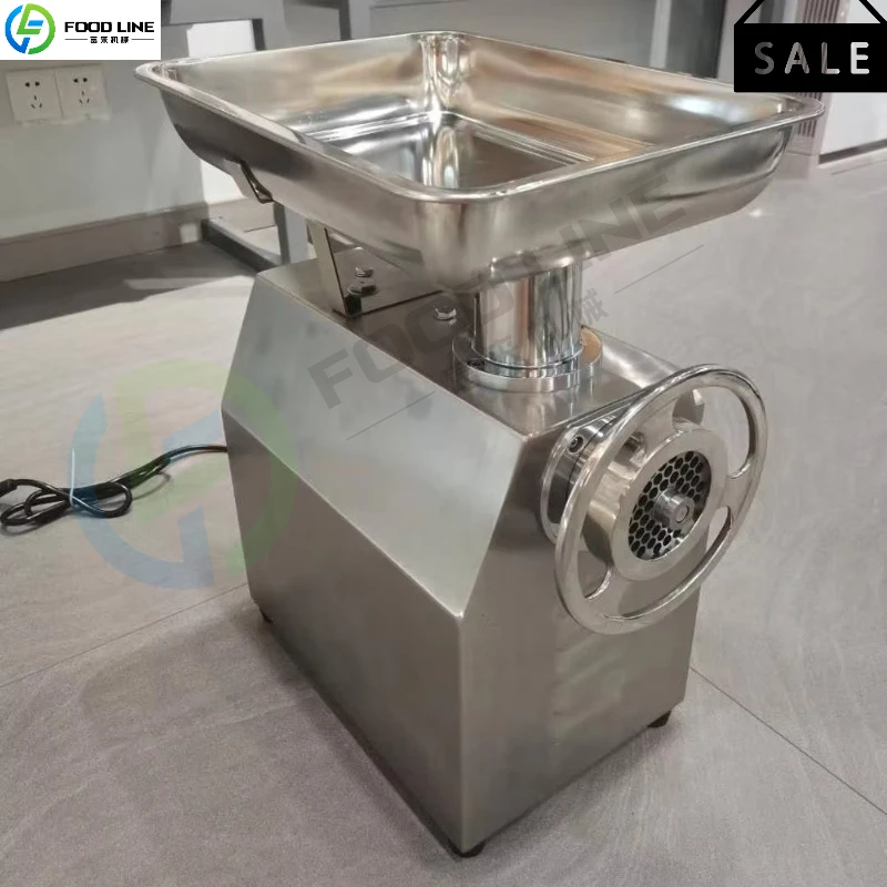 Hachoir à viande de qualité commerciale, broyeur industriel robuste pour la fabrication de boeuf, de