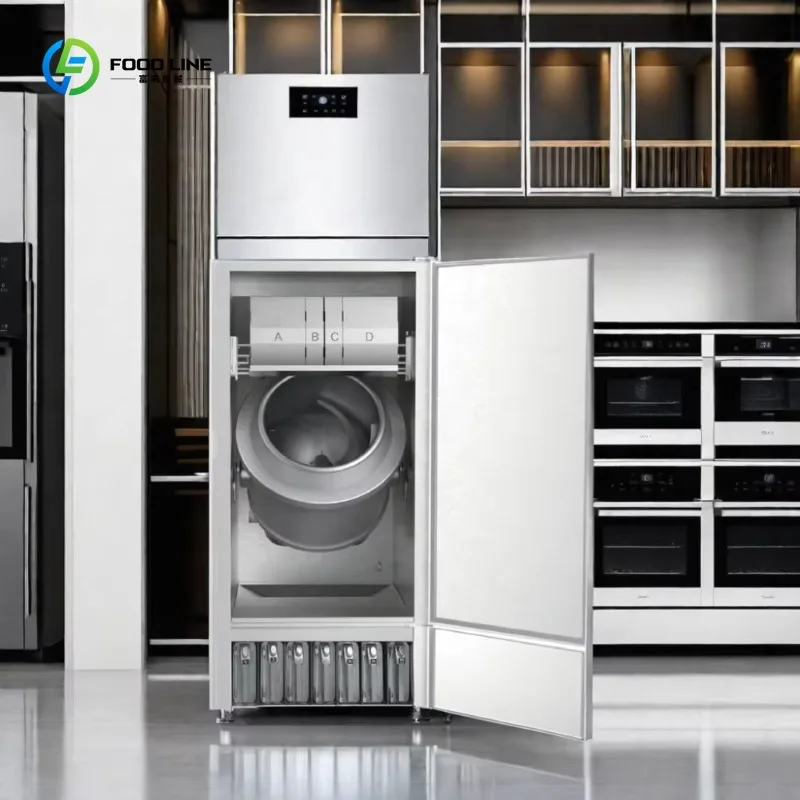 Robot de cuisine intelligent électrique personnalisé, robot de cuisson automatique, robot chef numér