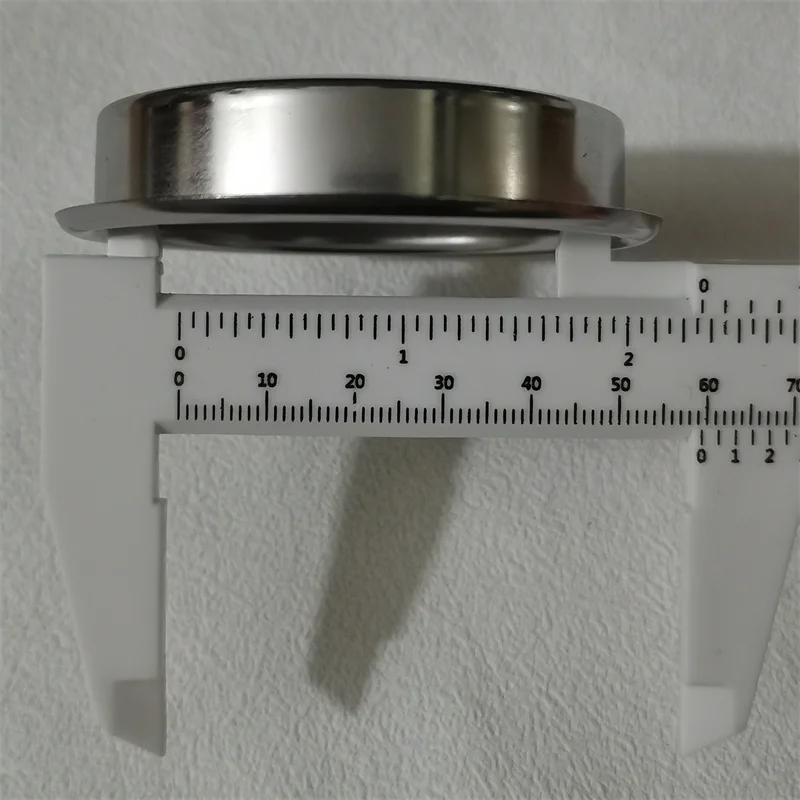Bol de nettoyage pour filtre à café en acier inoxydable 51mm 54mm 58mm, tasse de rinçage non poreuse