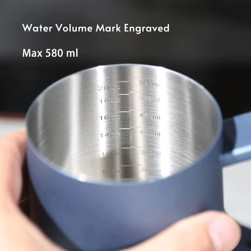 304 acier inoxydable 600ml Long bec col de cygne Barista expresso cafetière bouilloire théière acces