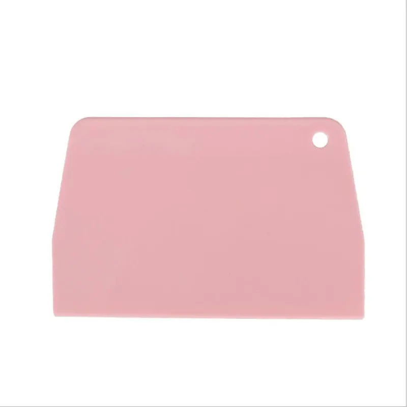 Grattoir à pâte à pizza en plastique, couteau de poupée, coupe-pâte, outils de spatule à gâteau, bla