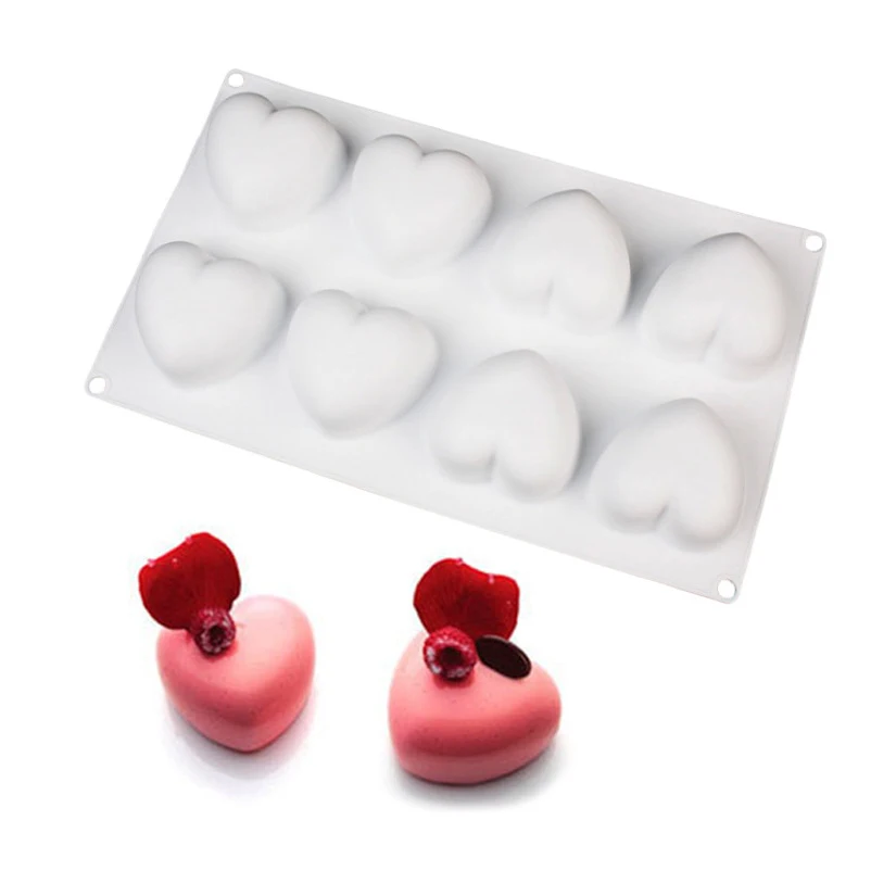 Moule à pâtisserie en Silicone, pour cuisson de Mousse, outils de gâteaux, moule à brownies en mouss