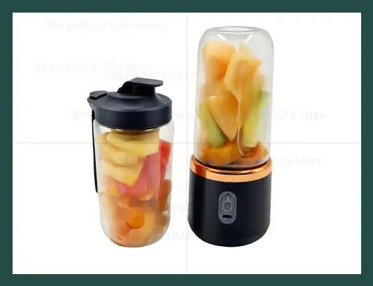 Blender électrique portable 6 lames, mixeur pour jus et smoothies, broyeur de glace, robot culinaire