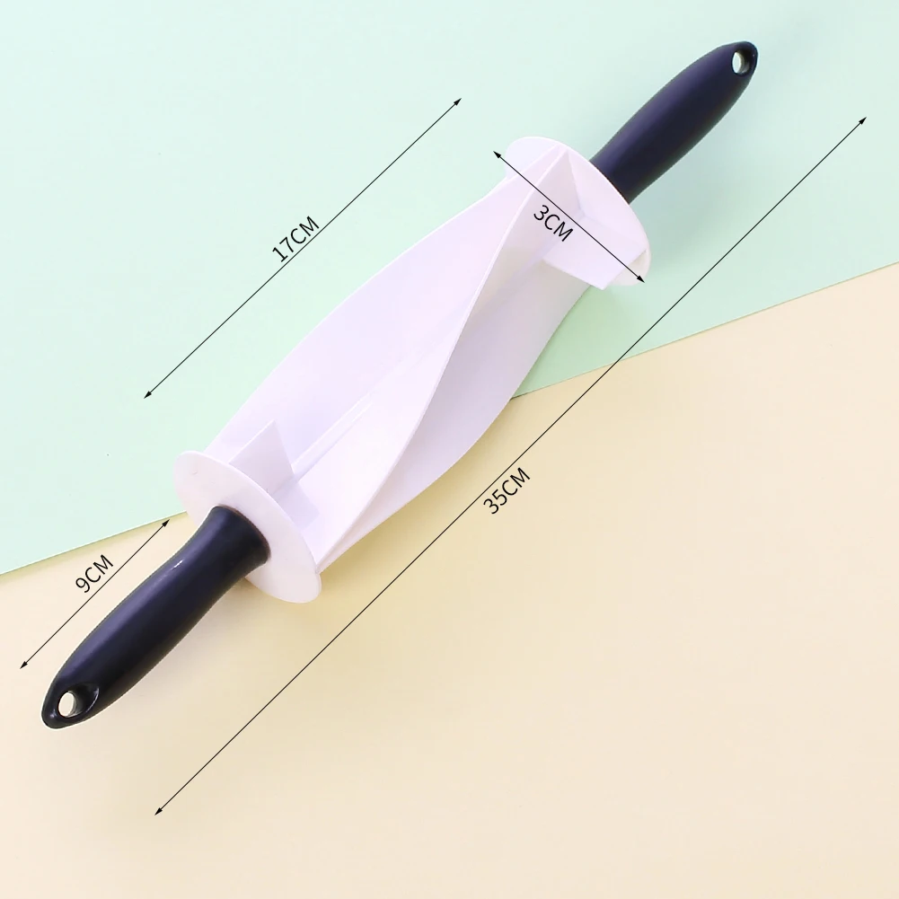 Coupe-Croissants en Plastique, Rouleau à Rouler, Accessoire de Pâte, Outil de Cuisson de Cuisine