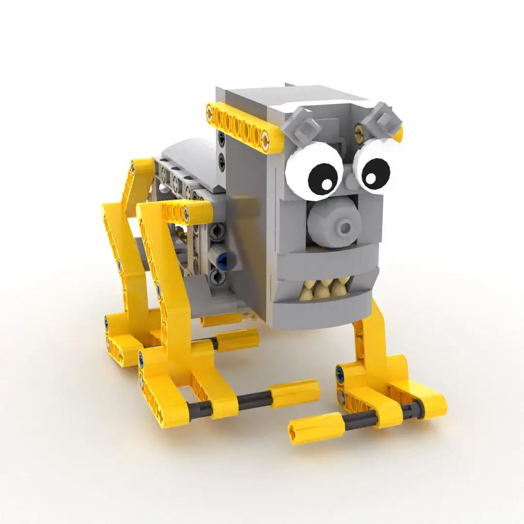 Blocs de construction de chien robotisé motorisé, modèle MOC, jouets robotiques techniques, jouets é