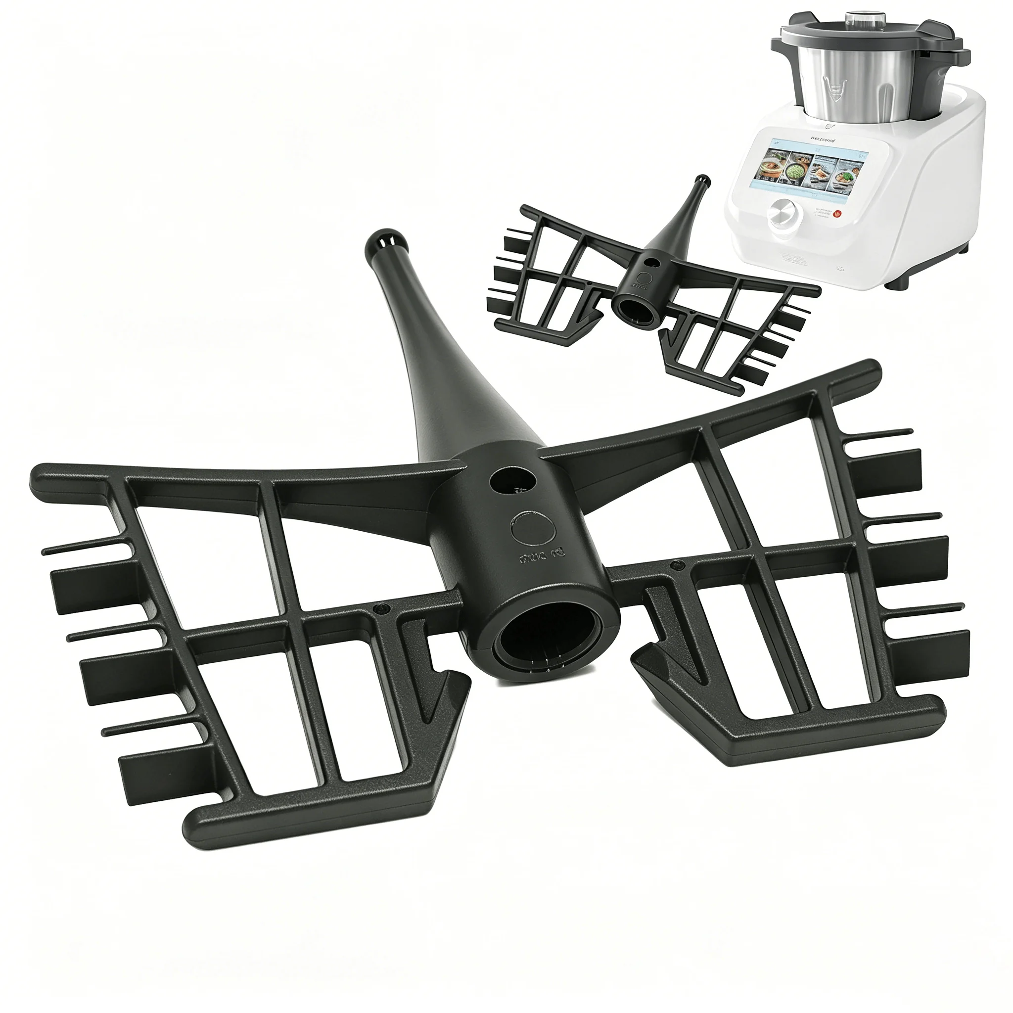 Fouet mélangeur papillon, accessoire pour battre les œufs compatible avec Monsieur Cuisine Connect &