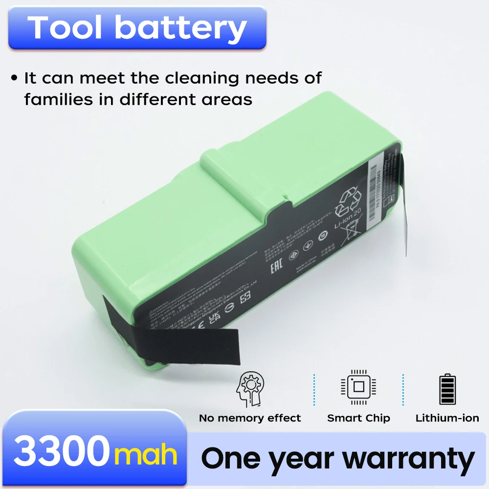BNN SD-Robot de balayage 860-890-960-4400 MAH 4376392 batterie pour iRobot Roomba 960 980 965 895 89