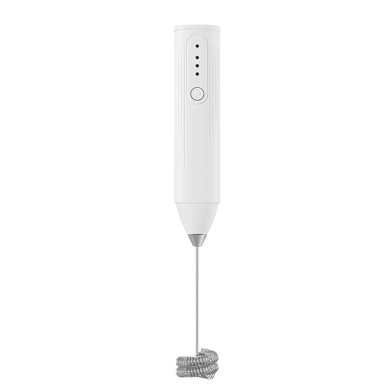 1 Mousseur à lait électrique, batteur à œufs, machine à crème et à confiture portative rechargeable 