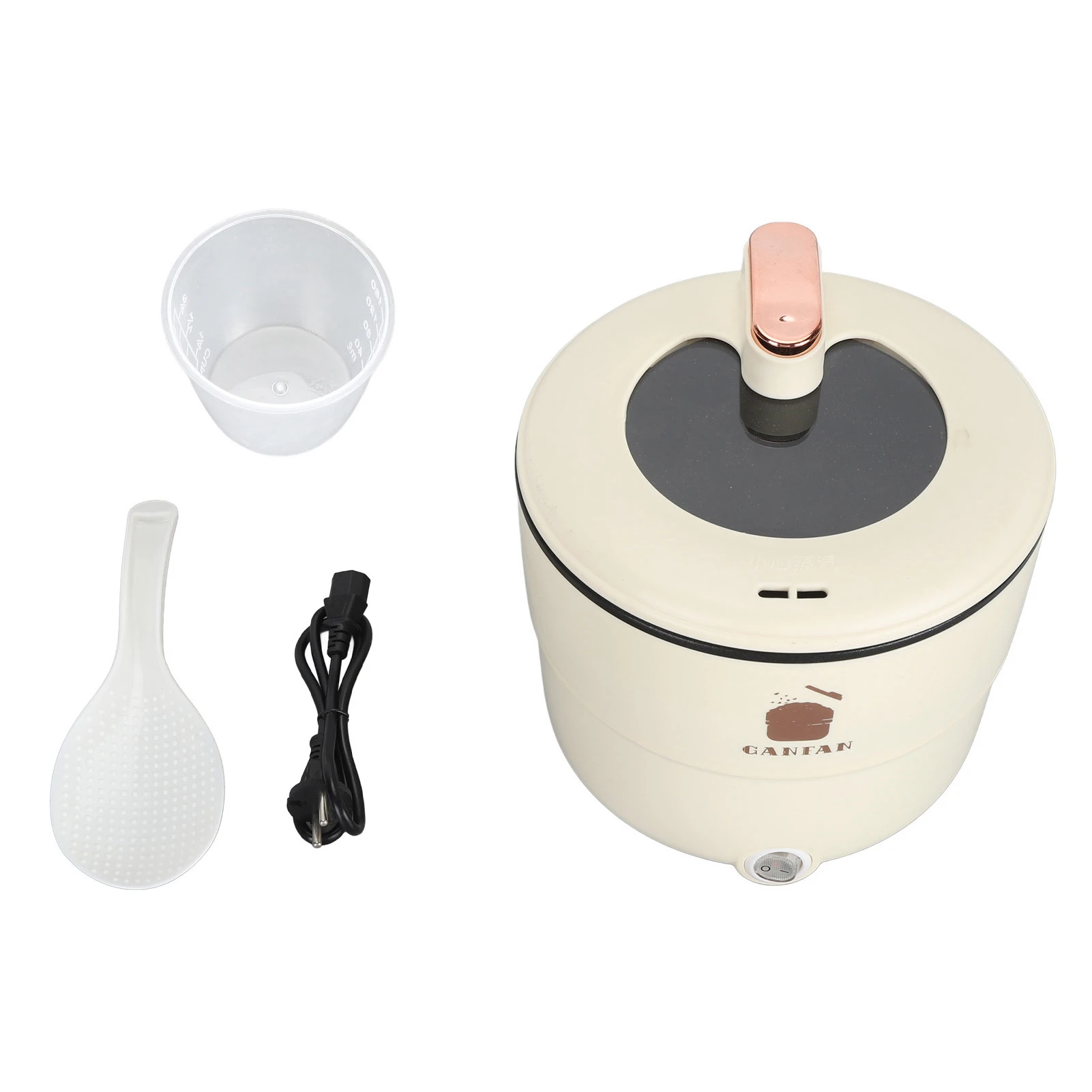 Cuisinière à riz électrique multifonctionnelle 1,8 L à double couche, anti-brûlure, anti-adhésive, p