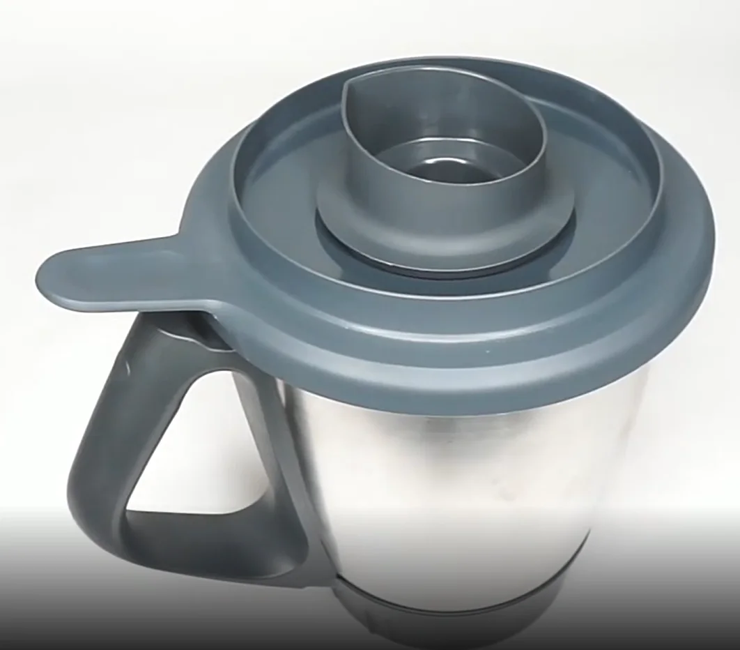 Couvercle de bol de mélange de couvercle de vapeur, couvercle de mélangeur avec tasse à mesurer d'éc