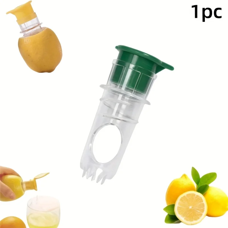 Presse-agrumes manuel en plastique 1/2 pièce, mini presse-citron, presse-orange, extracteur de jus f