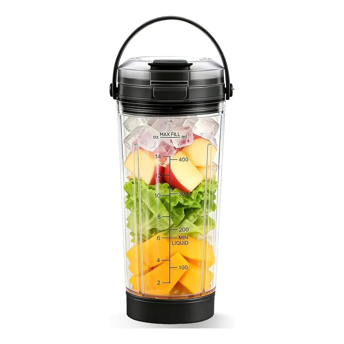 Gobelet de mixeur pour Ninja Blast BC151BK BC151NV BC151CR BC100 Series, récipient de mixeur portabl