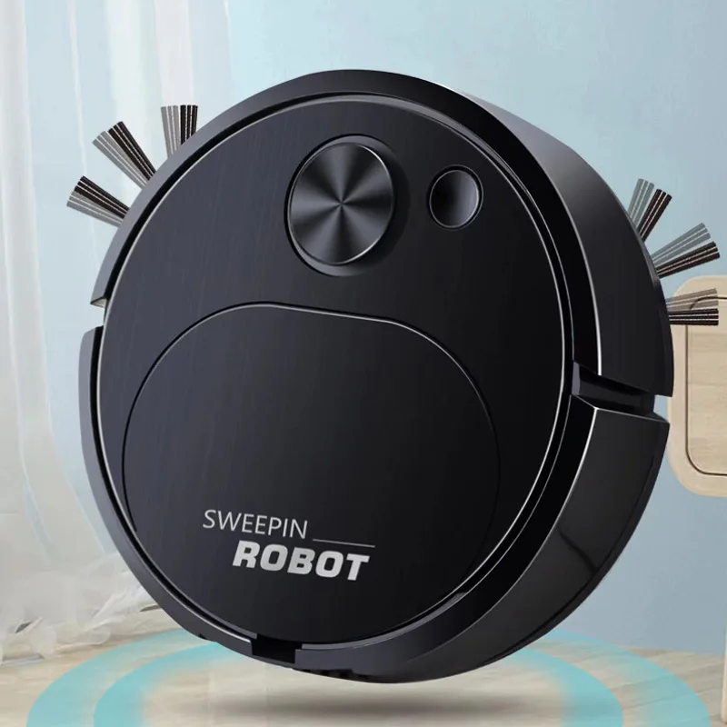 Nouveau Robot de balayage USB aspirateur vadrouille 3 en 1 intelligent sans fil 1500Pa traînant nett