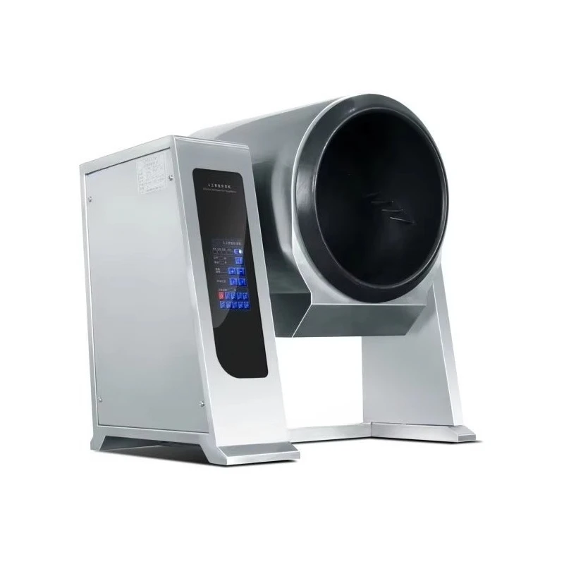 Robot de cuisine intelligent à écran tactile personnalisé, machine à riz frit, cuisson automatique, 