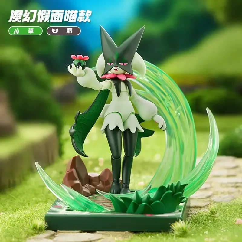 Blokees modèle Pokemon jouets modèle d'assemblage Meowscarada Ceruledge Charizard Greninja Kits de R