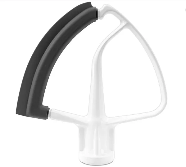 KFE5T-Mélangeur à tête inclinable avec bord flexible en silicone élastique, grattoir à bol à palette