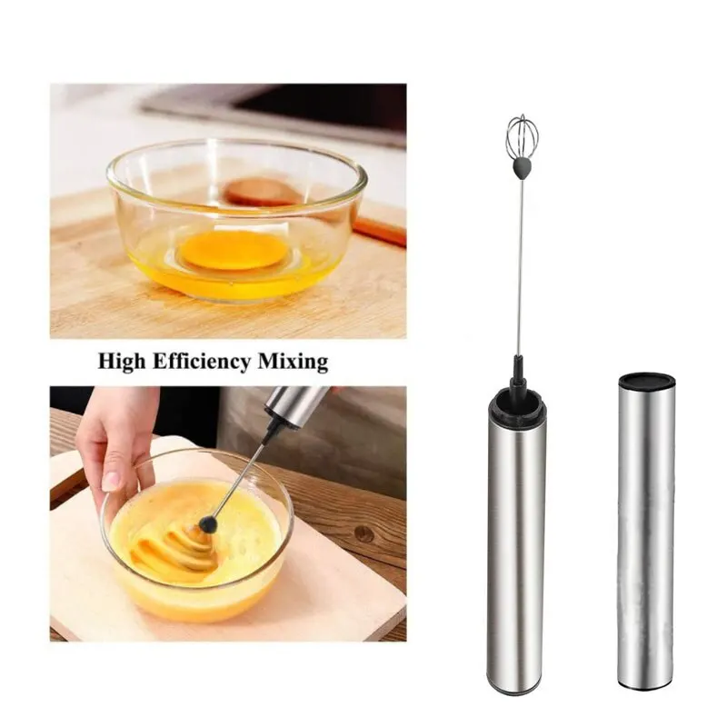 Mini mousseur à lait électrique portable aste par USB, mélangeur à café, batteur à œufs, mousseur de