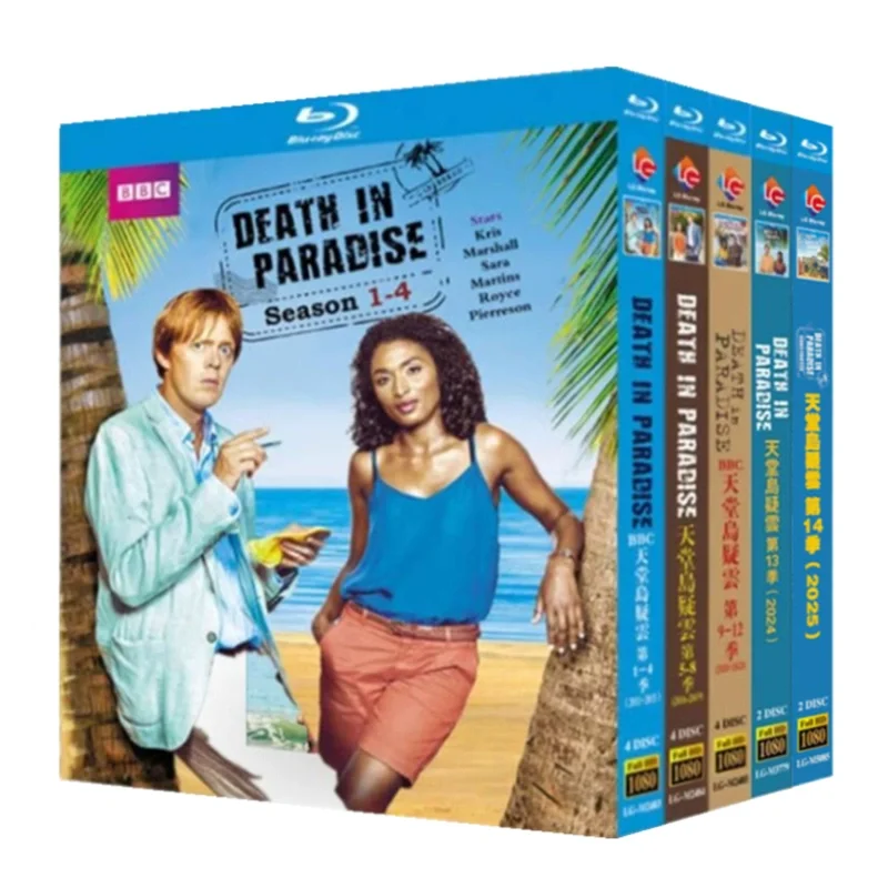 Death in Paradise Saison 1 à 14 Disque Blu-ray