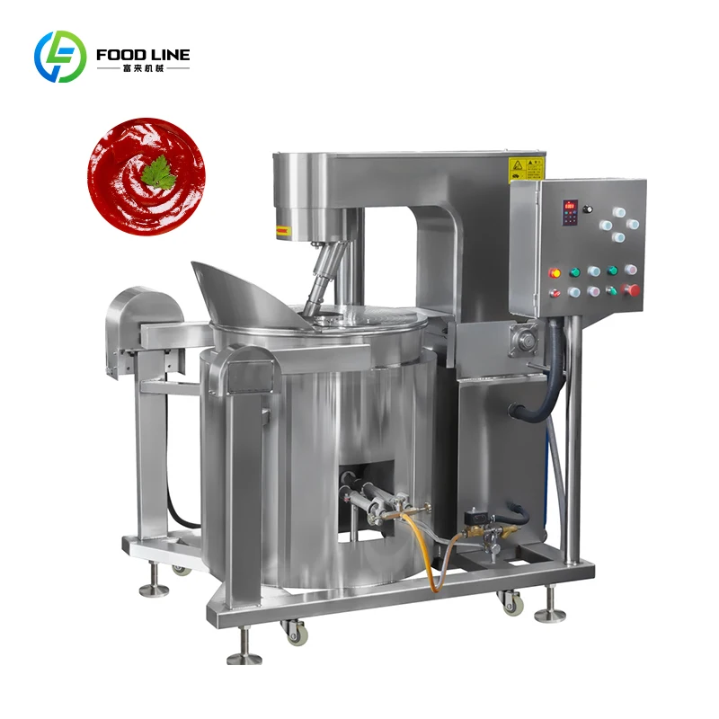 Marmite de cuisson automatique multifonctionnelle à agitation planétaire, machine de cuisson et de m