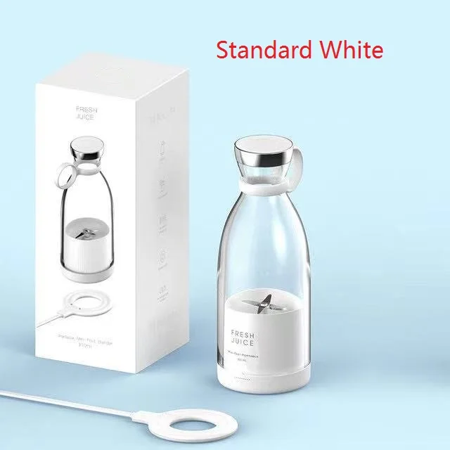 Mélangeur portable sans fil Ju479, 350ml, mini USB, aste, tasse, fruits, centre commercial, bouteill