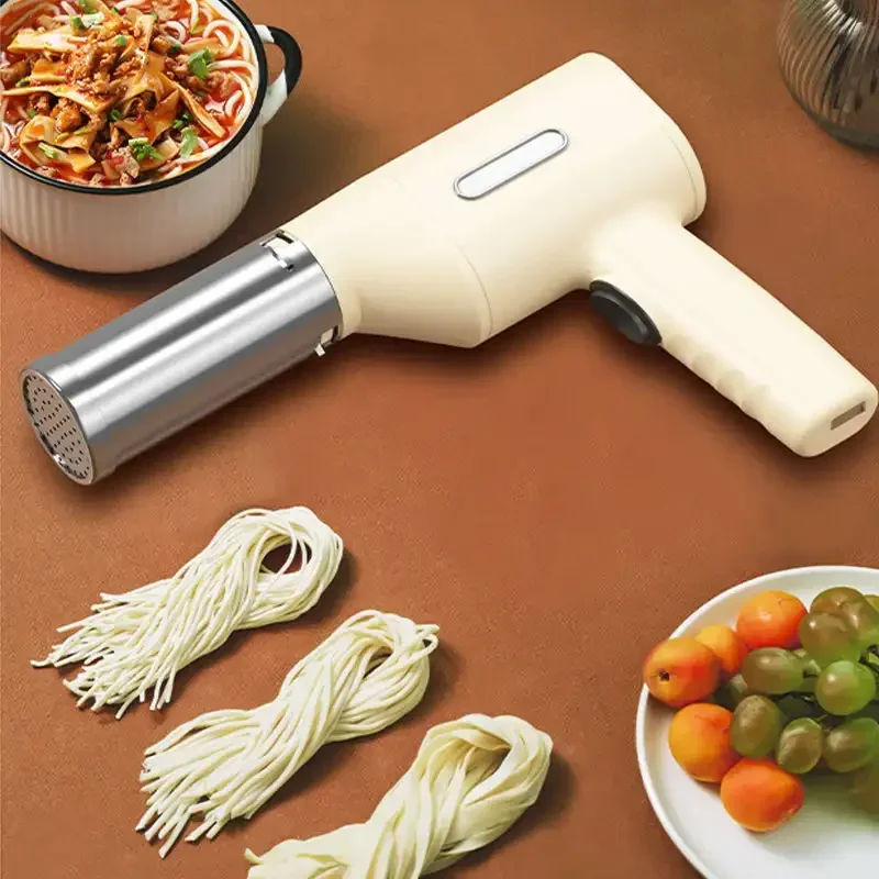 Machine à pâtes électrique sans fil domestique, machine à pâtes automatique pour cuisine, 5 pâtes qu