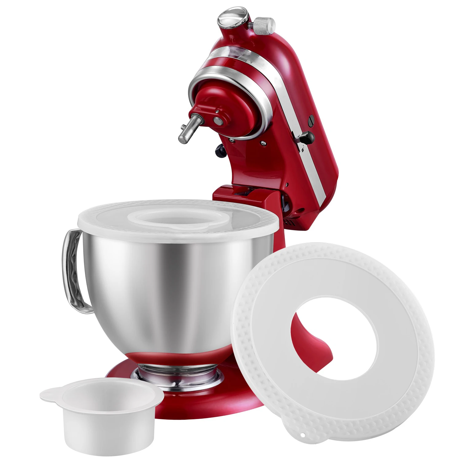 Couvercle de bol mélangeur pour mélangeurs sur socle à tête inclinable KitchenAid de 4,5 à 5 litres,