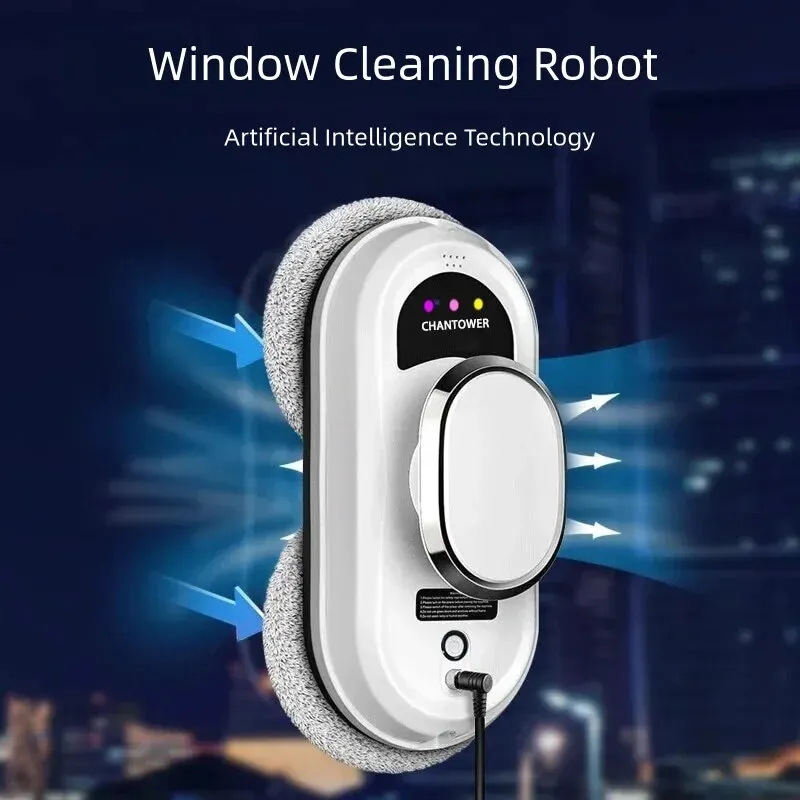 Robot nettoyeur de vitres Intelligent, aspirateur, nettoyeur de vitres électrique, Limpiacristales, 