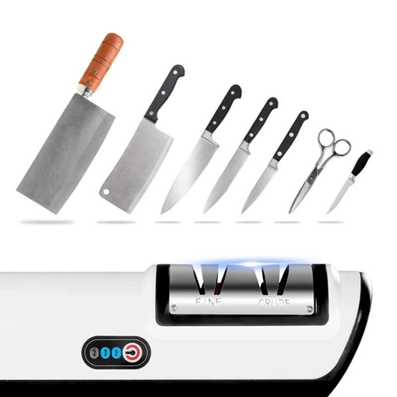 Affûteur de couteaux électrique de cuisine multifonctionnel automatique professionnel 4 vitesses aff