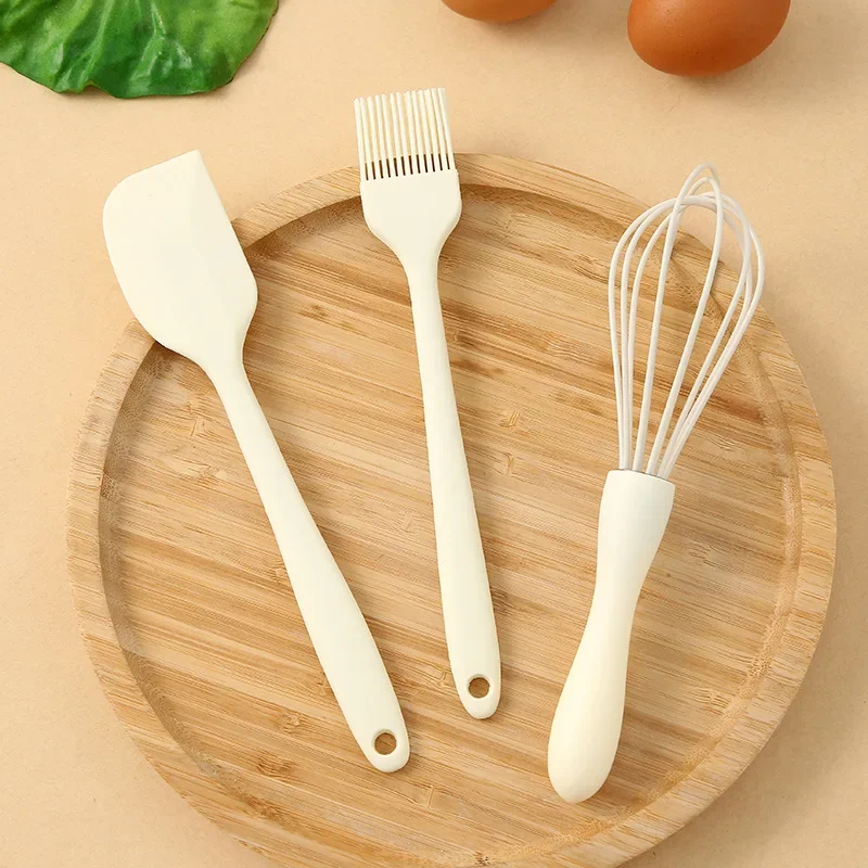 Ensemble de cuisson en Silicone, spatule à crème pour gâteaux, grattoir, fouet à œufs domestique, br