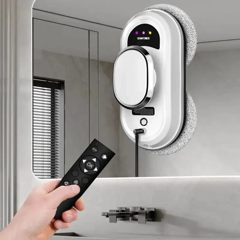 Robot nettoyeur de vitres Intelligent, aspirateur, nettoyeur de vitres électrique, Limpiacristales,