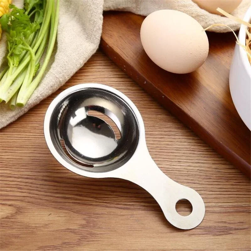 Séparateur d'œufs jaune d'œuf, filtre blanc, diviseur d'œufs de qualité alimentaire, tamis en acier 