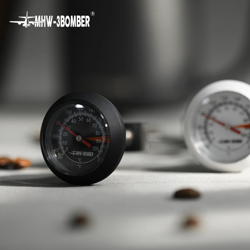 MHW-3BOMÉRO 0 à 100 ℃ Thermomètre à cadran pour cafetière, pichet à mousse de lait, café professio