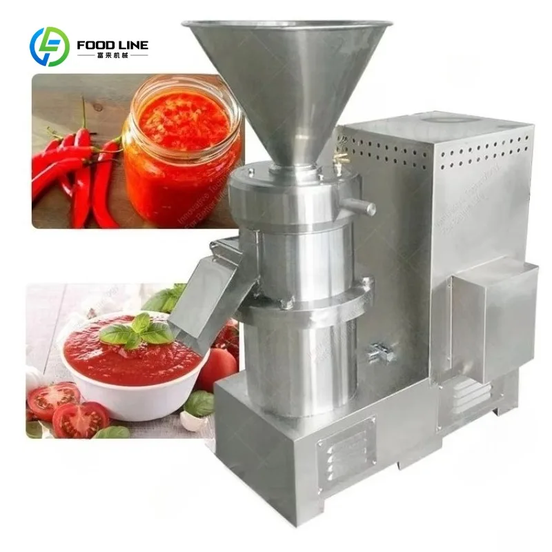 Broyeur de finesse personnalisable de machine de traitement de pâte de tomate pour des plantes de tr